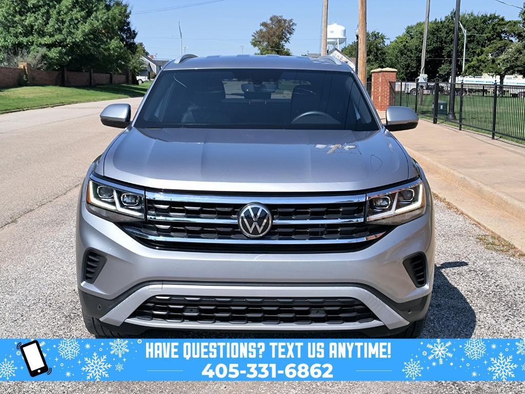 used 2022 Volkswagen Atlas Cross Sport car, priced at $17,995