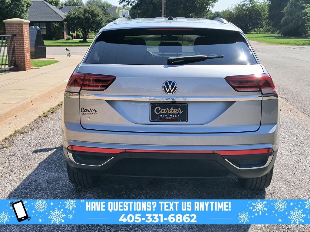 used 2022 Volkswagen Atlas Cross Sport car, priced at $17,995