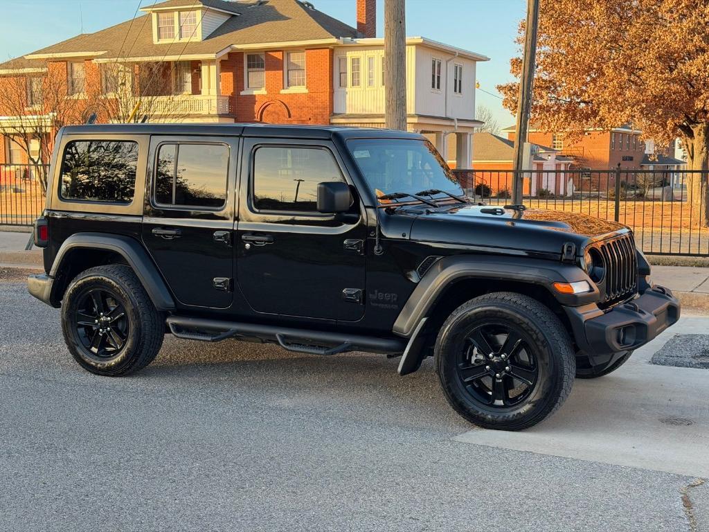 used 2021 Jeep Wrangler Unlimited car, priced at $25,860