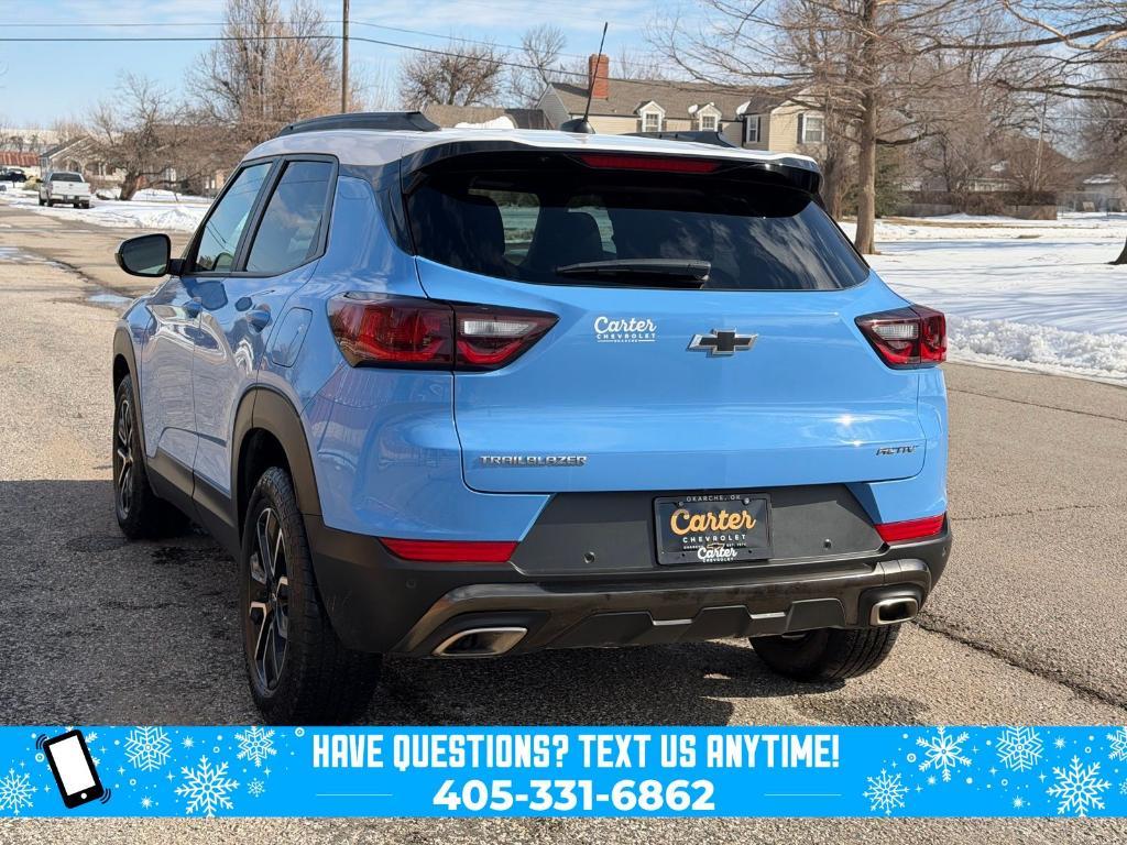 used 2024 Chevrolet TrailBlazer car, priced at $24,000