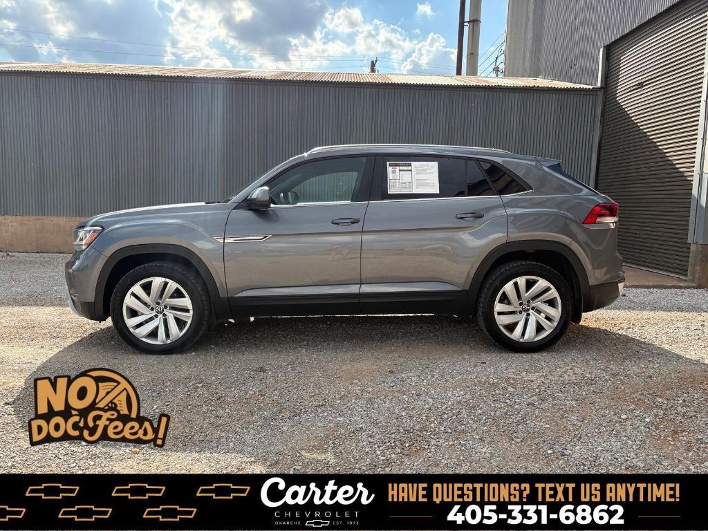 used 2022 Volkswagen Atlas Cross Sport car, priced at $22,950