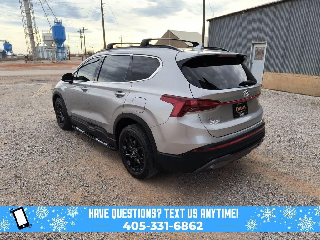 used 2022 Hyundai Santa Fe car, priced at $18,040