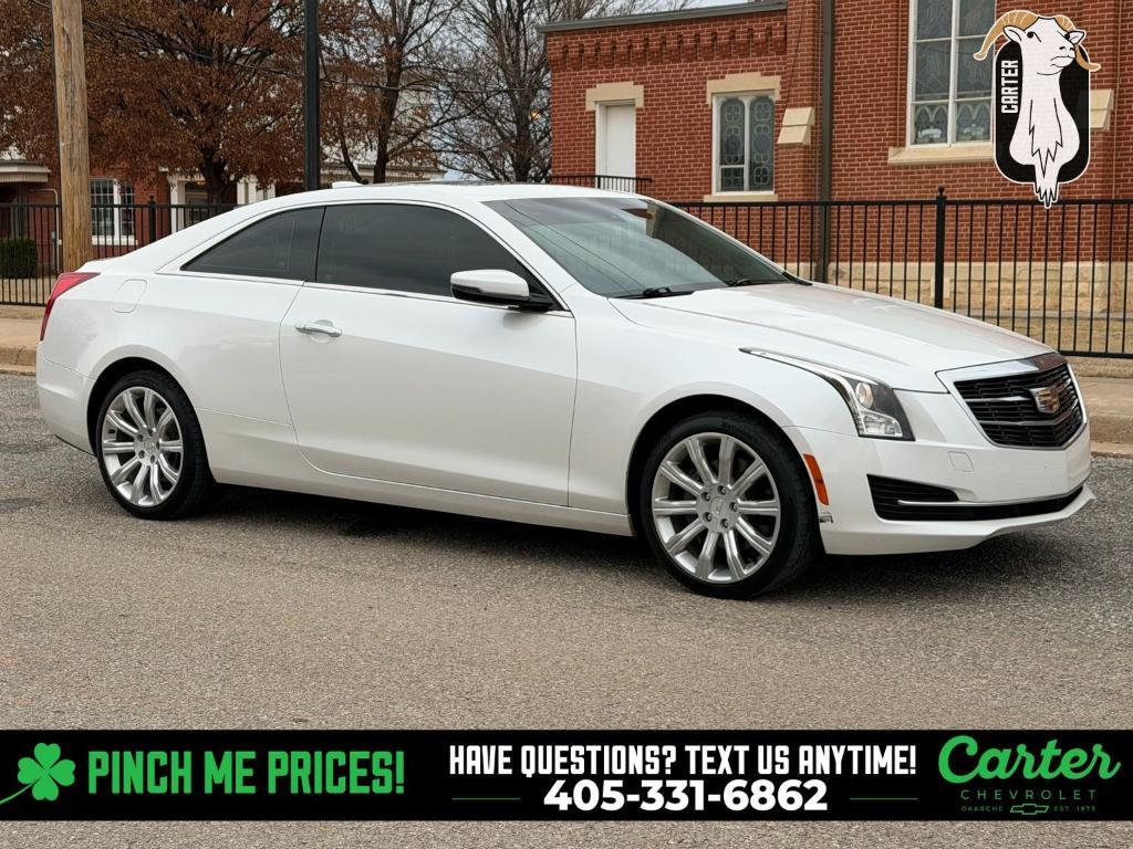 used 2018 Cadillac ATS car, priced at $17,900
