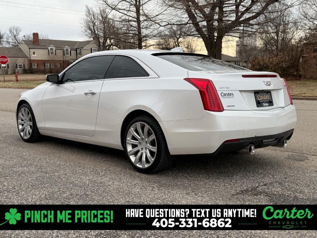 used 2018 Cadillac ATS car, priced at $17,900