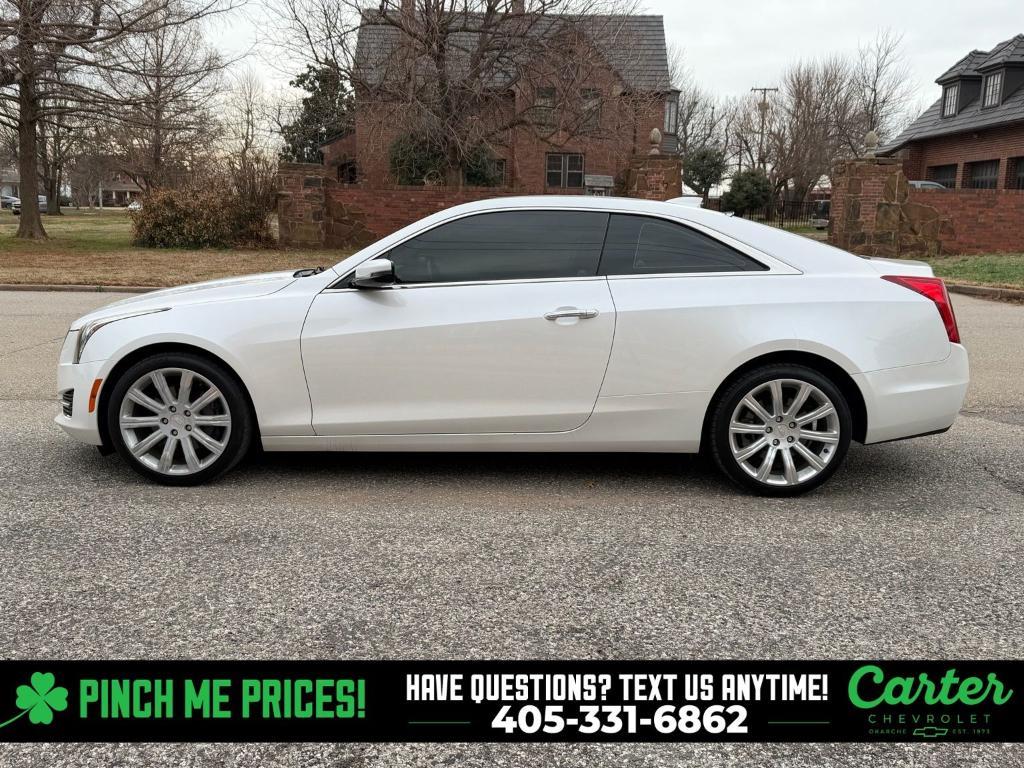 used 2018 Cadillac ATS car, priced at $17,900