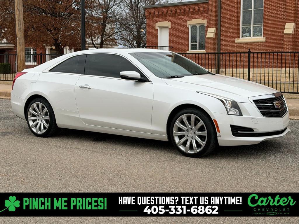 used 2018 Cadillac ATS car, priced at $17,900