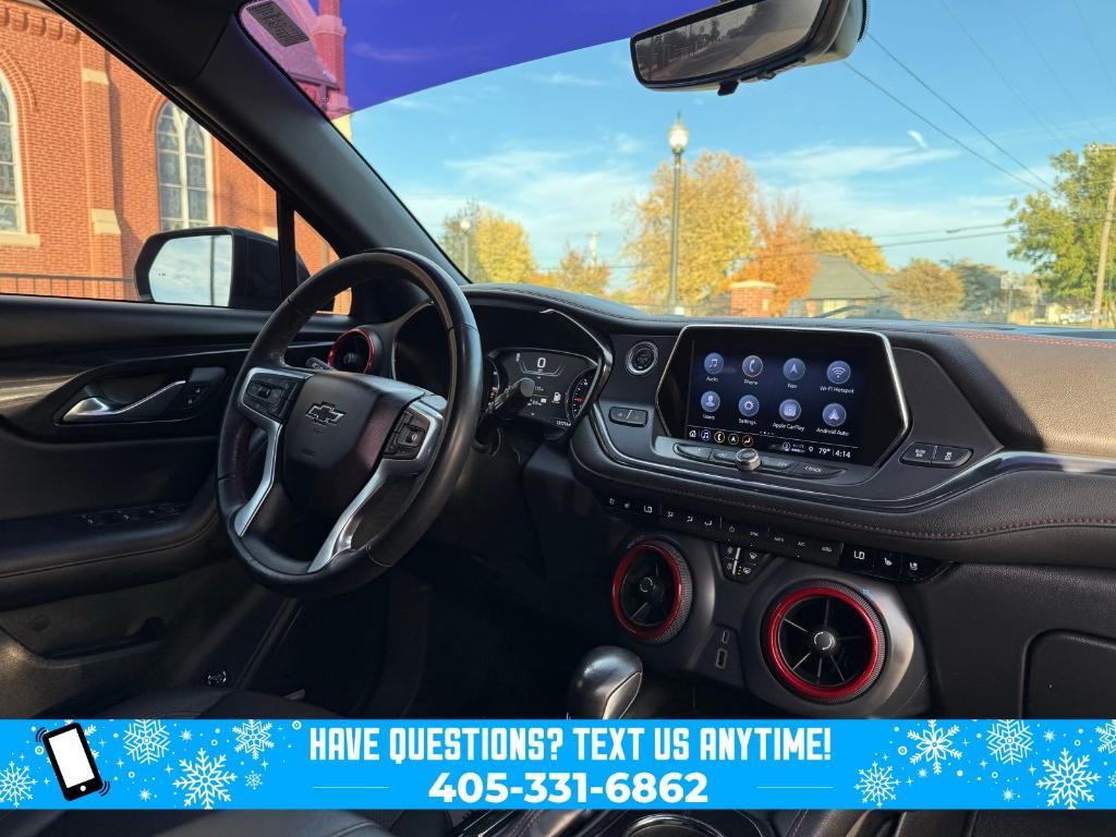 used 2021 Chevrolet Blazer car, priced at $17,698