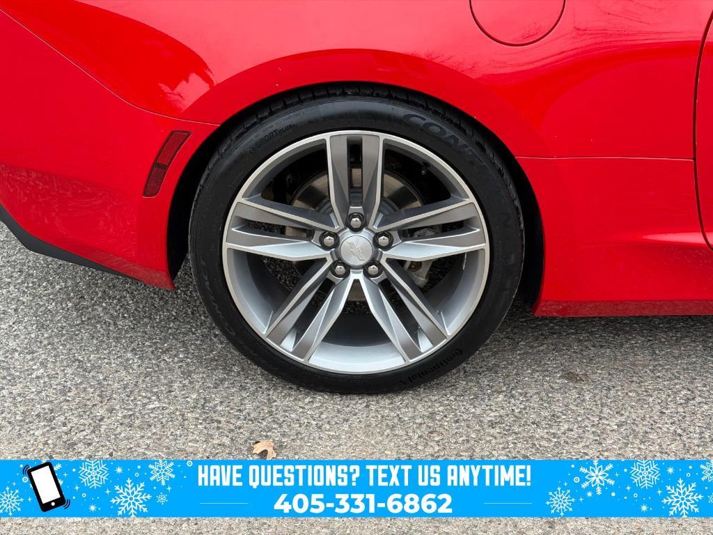 used 2017 Chevrolet Camaro car, priced at $15,000