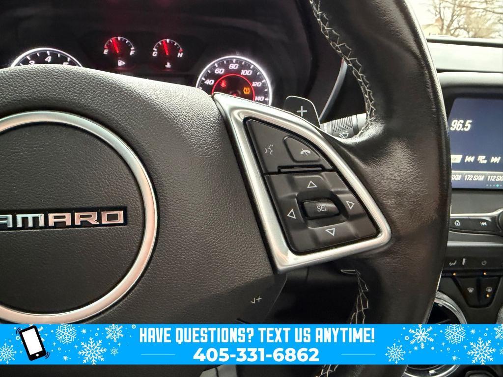 used 2017 Chevrolet Camaro car, priced at $15,000