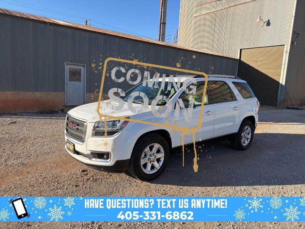 used 2016 GMC Acadia car, priced at $13,500