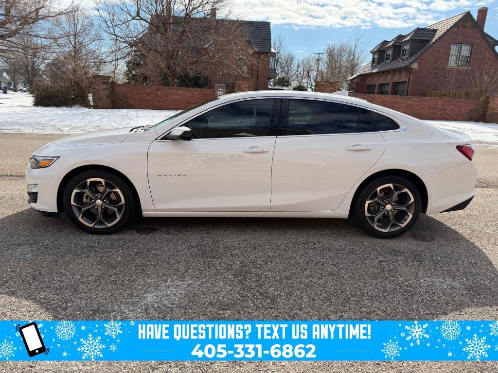 used 2021 Chevrolet Malibu car, priced at $16,000