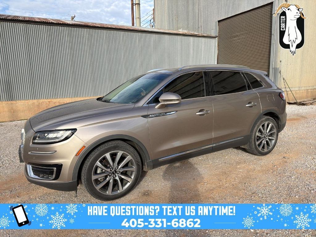 used 2019 Lincoln Nautilus car, priced at $17,500