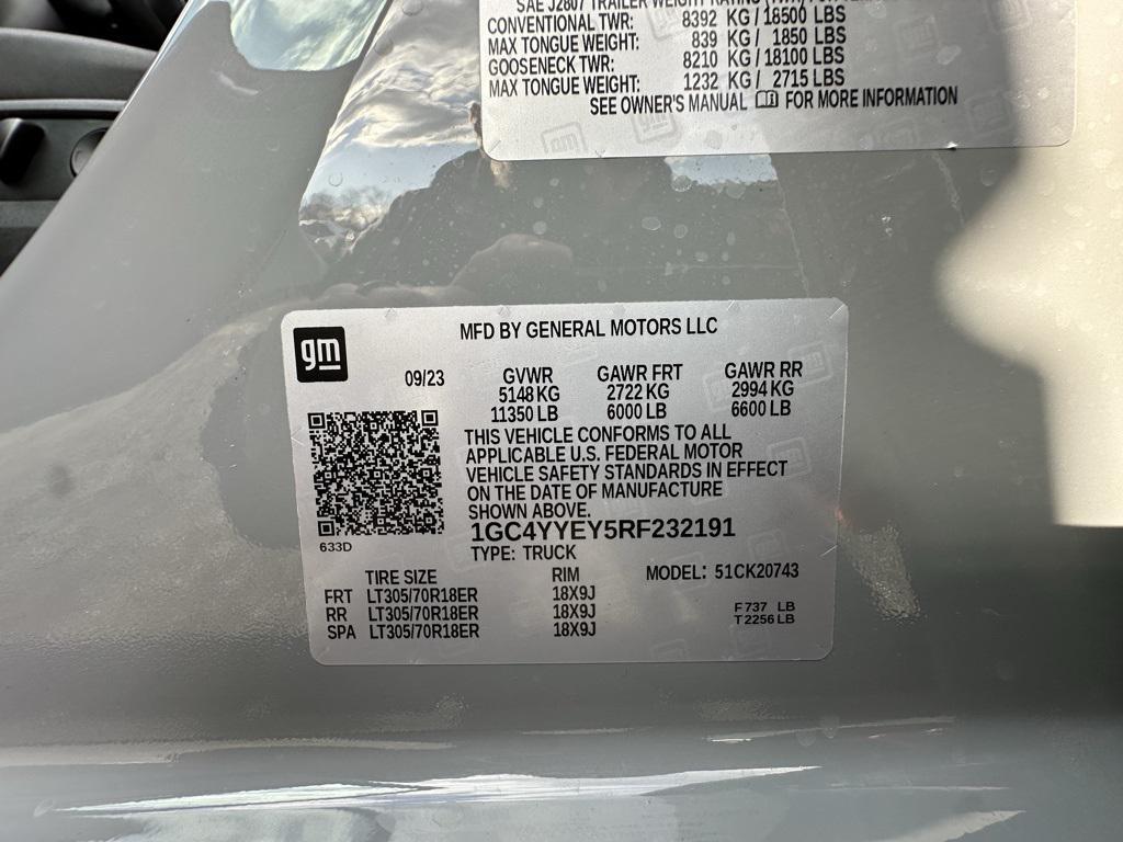 used 2024 Chevrolet Silverado 2500 car, priced at $76,900