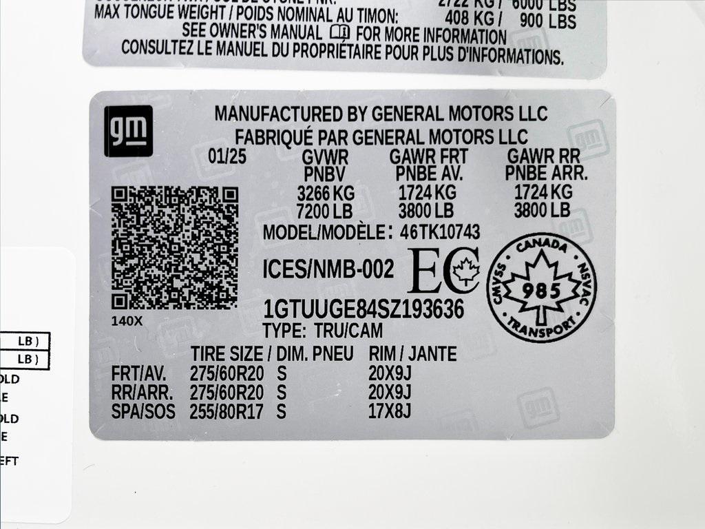 used 2025 GMC Sierra 1500 car, priced at $58,200