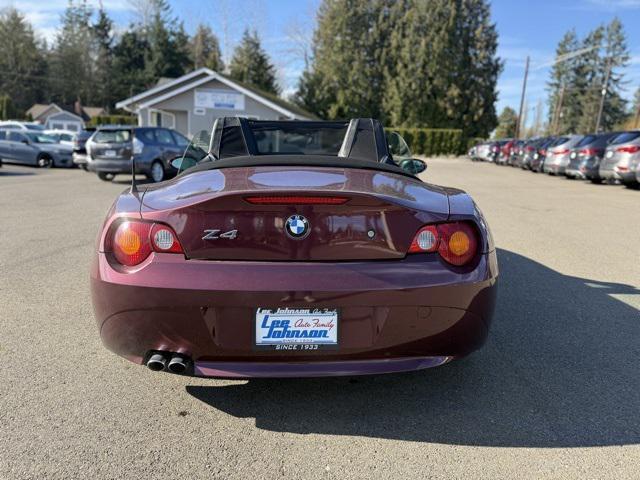 used 2003 BMW Z4 car, priced at $9,999