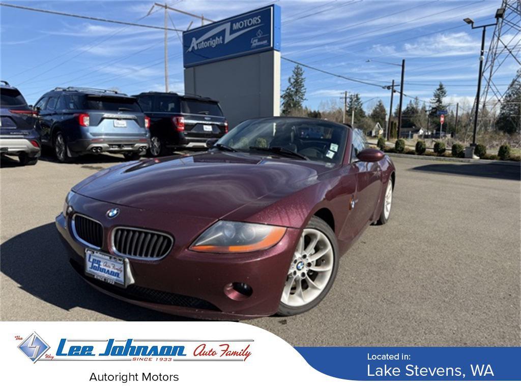 used 2003 BMW Z4 car, priced at $9,999