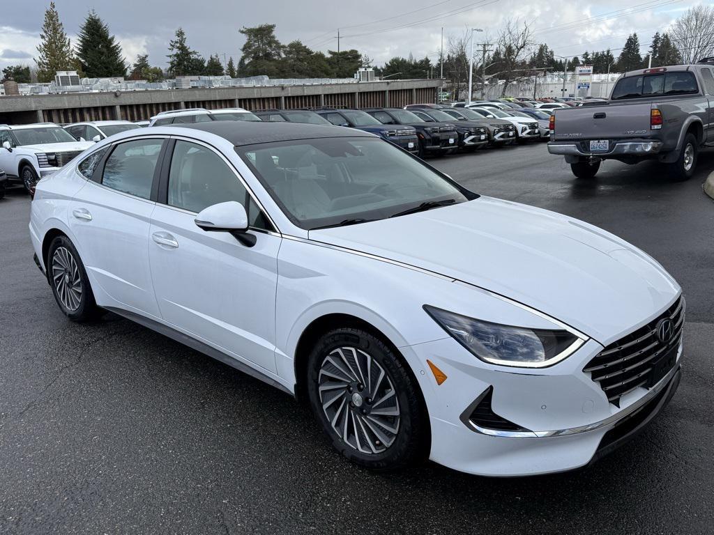 used 2022 Hyundai Sonata Hybrid car, priced at $18,999