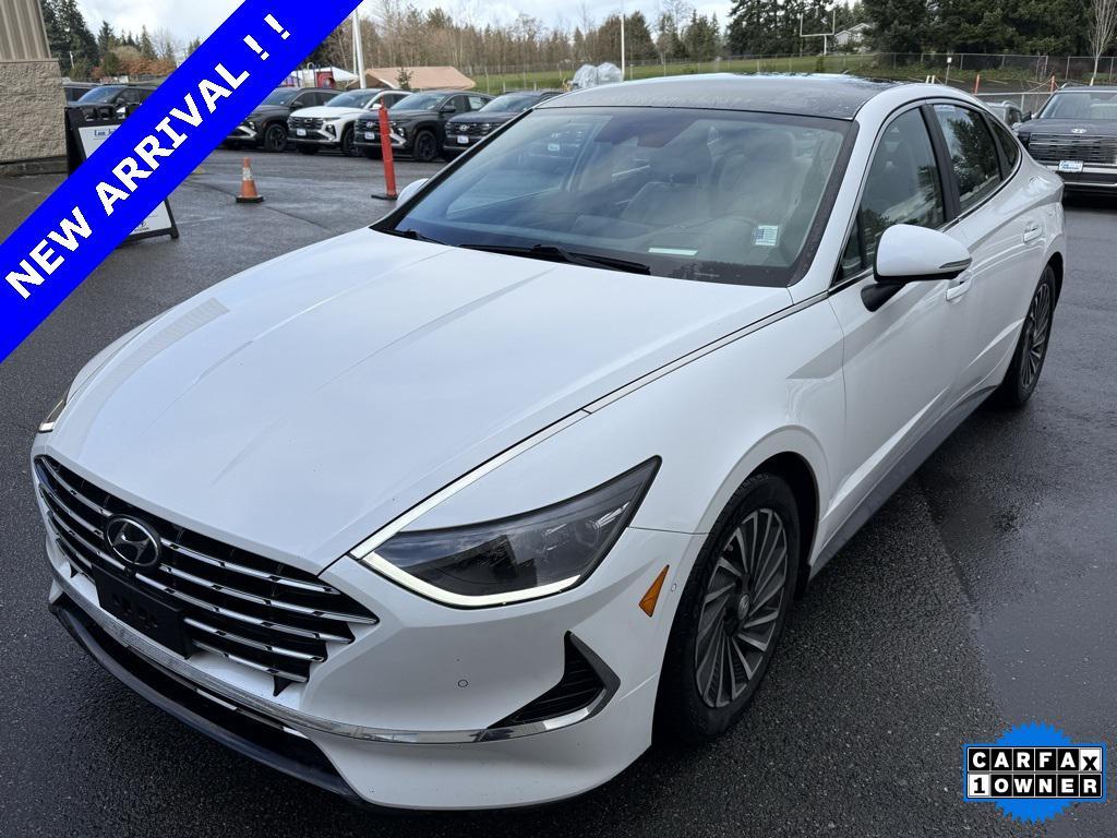 used 2022 Hyundai Sonata Hybrid car, priced at $18,999