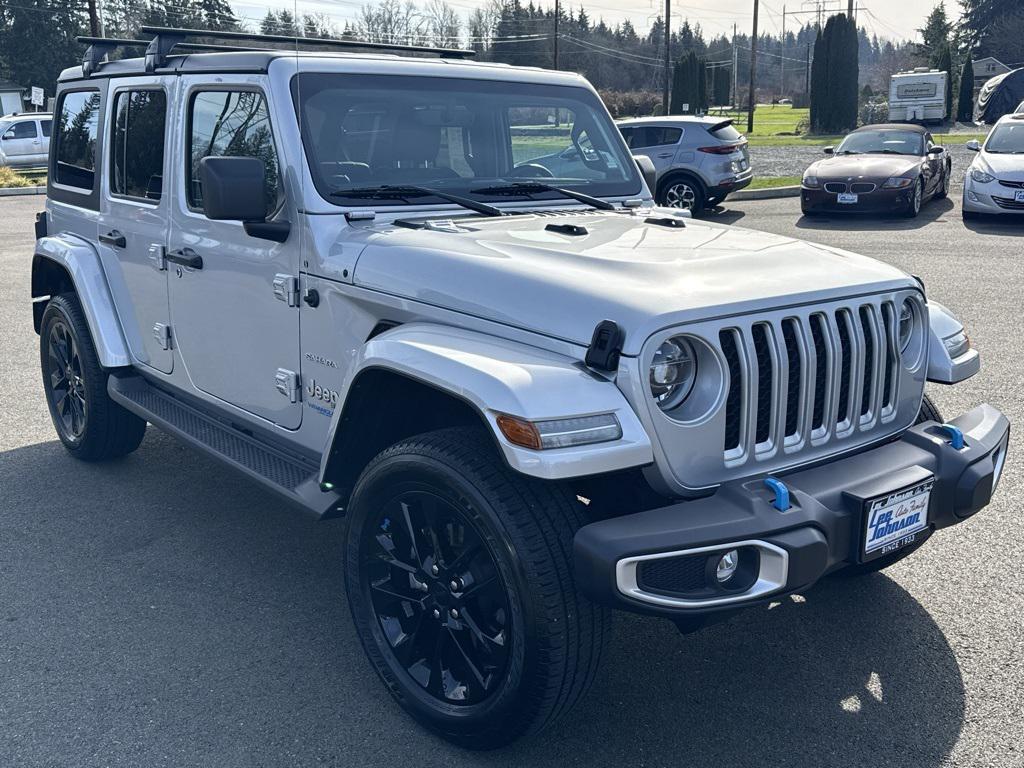 used 2022 Jeep Wrangler Unlimited 4xe car, priced at $29,999