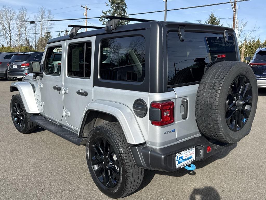 used 2022 Jeep Wrangler Unlimited 4xe car, priced at $29,999