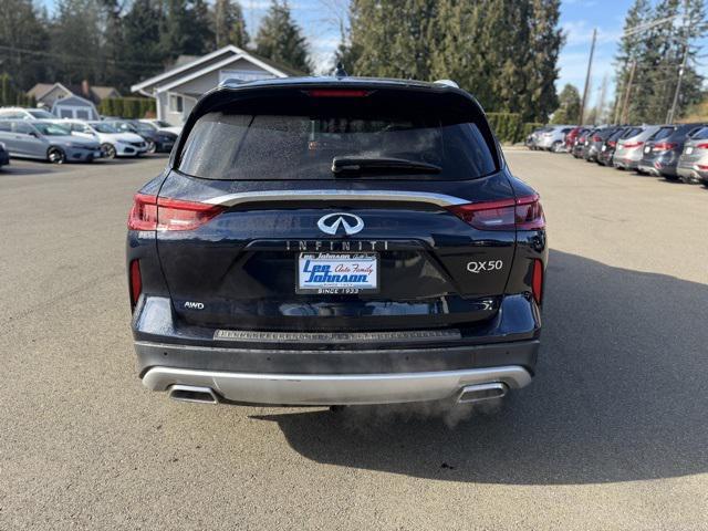 used 2021 INFINITI QX50 car, priced at $23,994