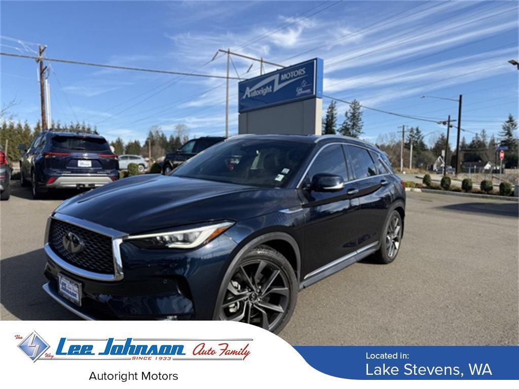 used 2021 INFINITI QX50 car, priced at $23,994