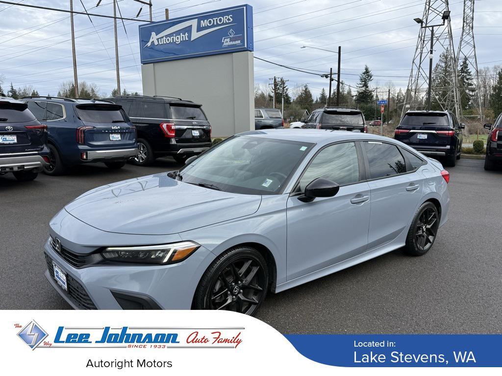 used 2022 Honda Civic car, priced at $16,999