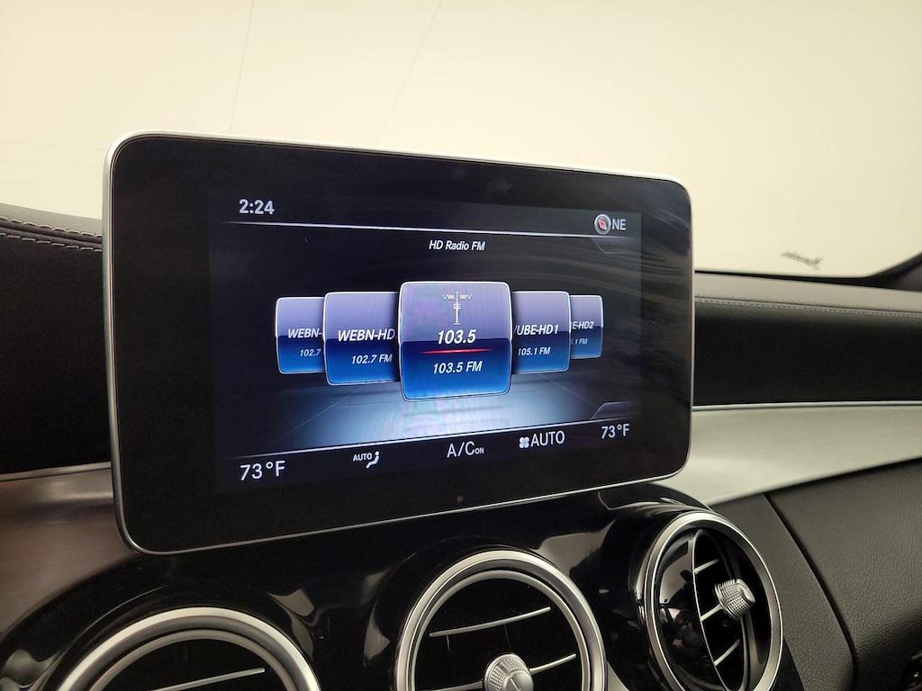 used 2017 Mercedes-Benz C-Class car, priced at $44,998