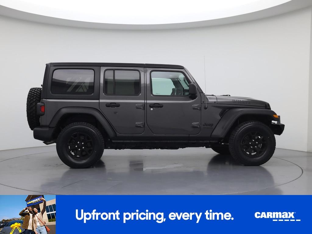 used 2021 Jeep Wrangler car, priced at $29,998