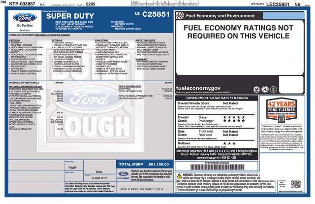 used 2020 Ford F-250 car, priced at $45,995