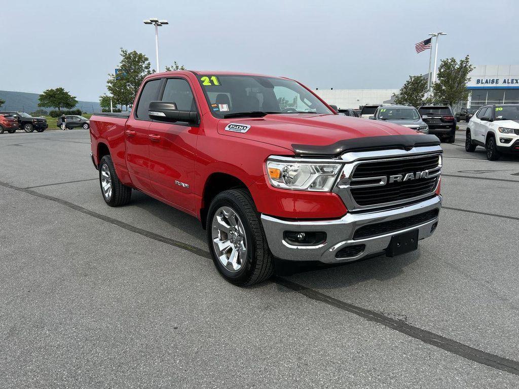 used 2021 Ram 1500 car, priced at $25,700