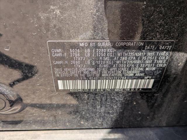 used 2022 Subaru Outback car, priced at $22,177