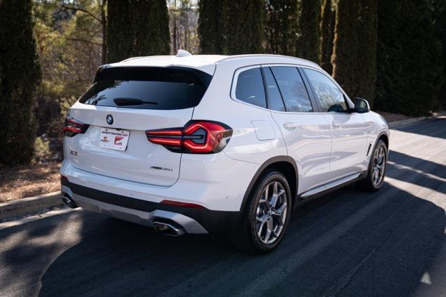 used 2022 BMW X3 car, priced at $29,879