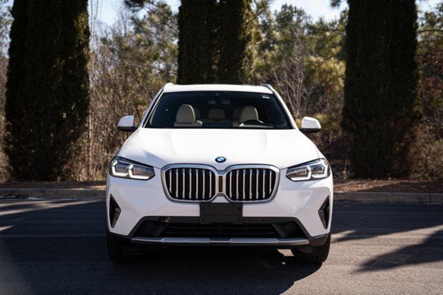 used 2022 BMW X3 car, priced at $29,879