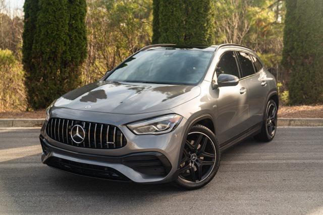 used 2021 Mercedes-Benz AMG GLA 35 car, priced at $28,990