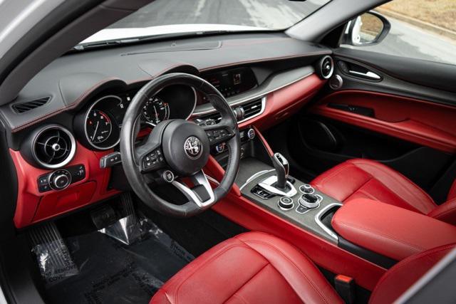 used 2021 Alfa Romeo Stelvio car, priced at $24,998