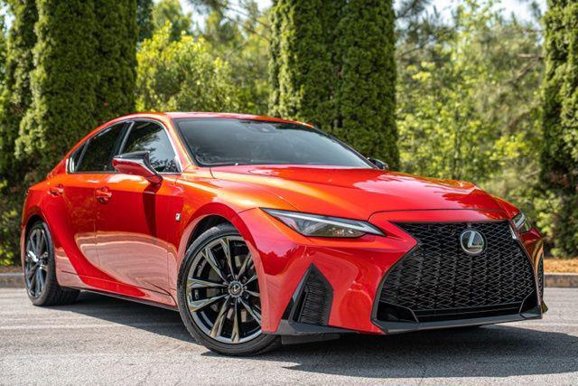 used 2023 Lexus IS 350 car, priced at $42,264