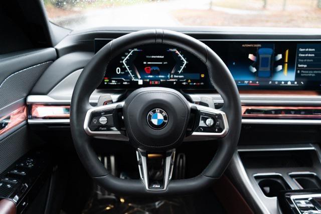 used 2023 BMW 740 car, priced at $57,666