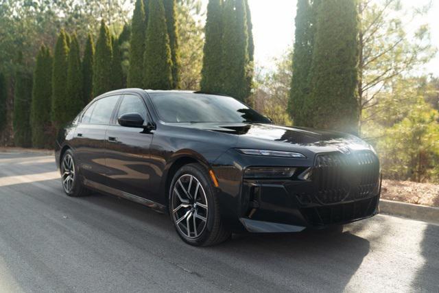 used 2023 BMW 740 car, priced at $57,666