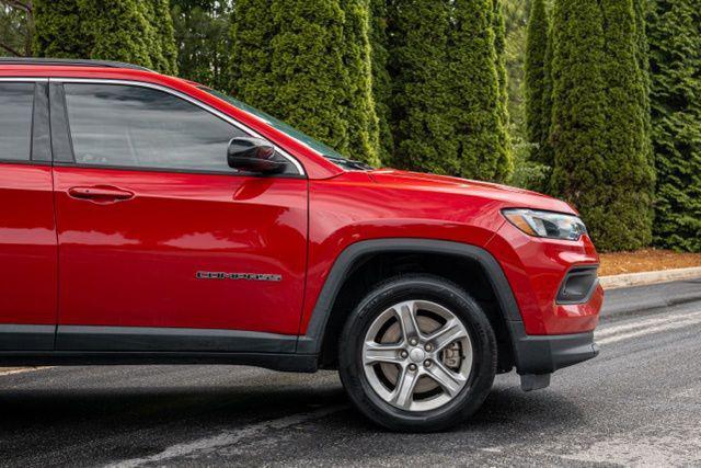 used 2023 Jeep Compass car, priced at $18,897
