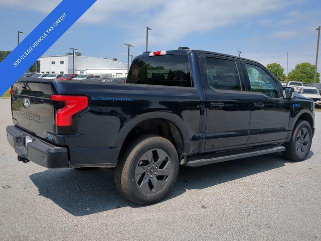new 2025 Ford F-150 Lightning car, priced at $58,863