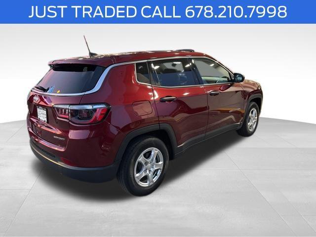 used 2022 Jeep Compass car, priced at $19,581