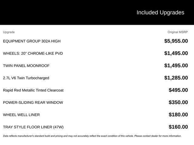 used 2022 Ford F-150 car, priced at $36,616