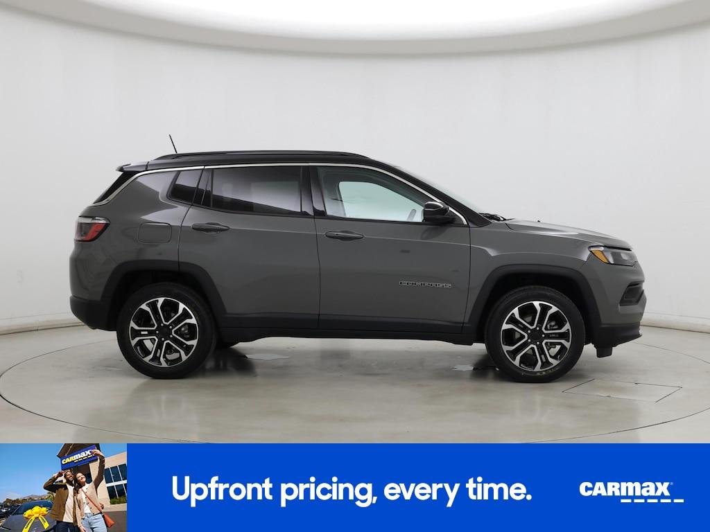 used 2022 Jeep Compass car, priced at $22,998