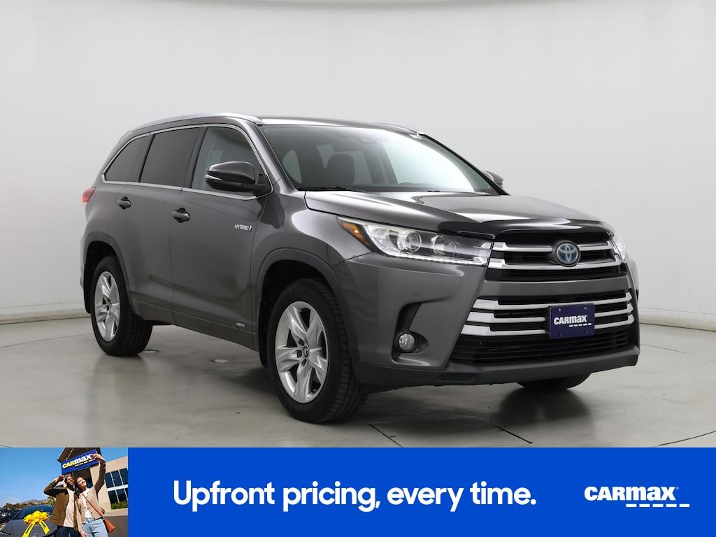 used 2017 Toyota Highlander Hybrid car, priced at $28,998