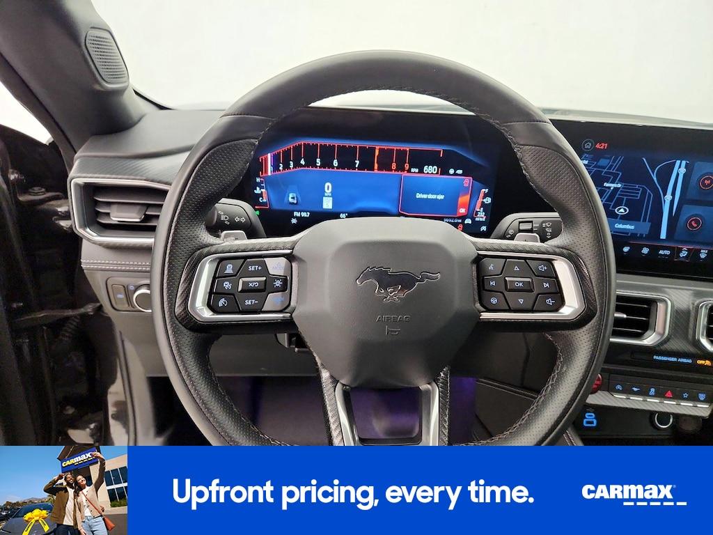 used 2024 Ford Mustang car, priced at $45,998