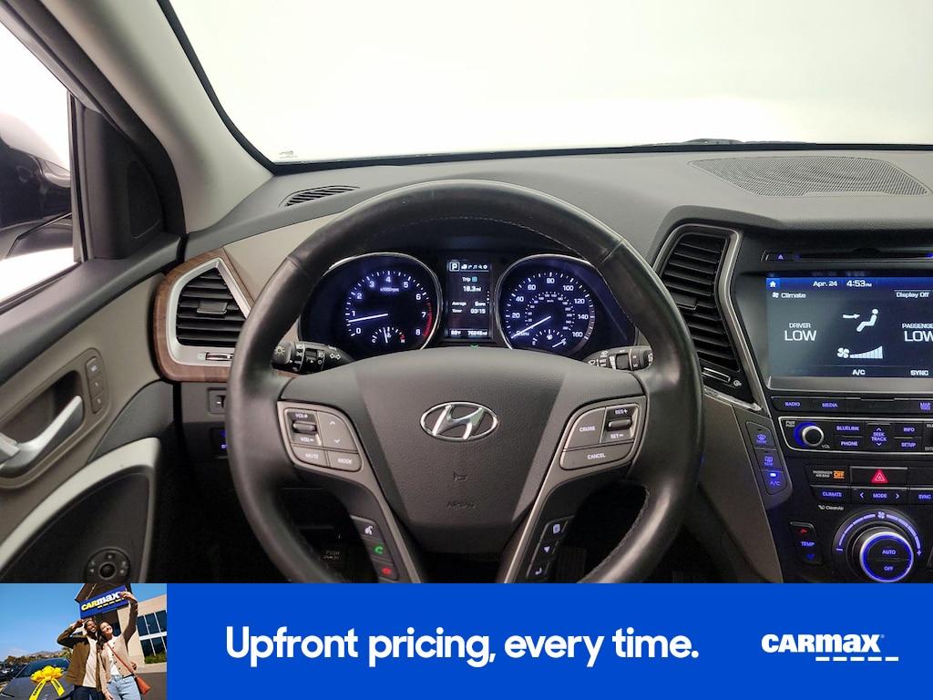 used 2017 Hyundai Santa Fe car, priced at $18,998