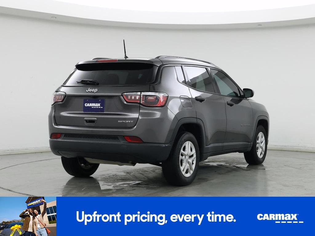 used 2018 Jeep Compass car, priced at $13,998