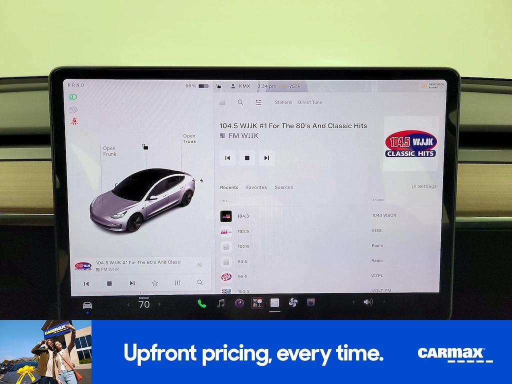 used 2022 Tesla Model 3 car, priced at $27,998