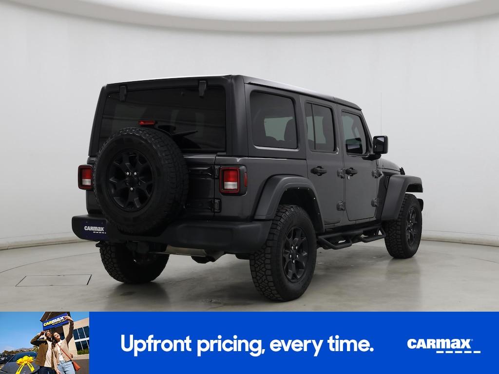 used 2021 Jeep Wrangler car, priced at $27,998